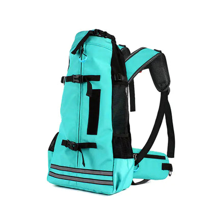 Adventure Awaits with our Reflective Breathable Pet Backpack!