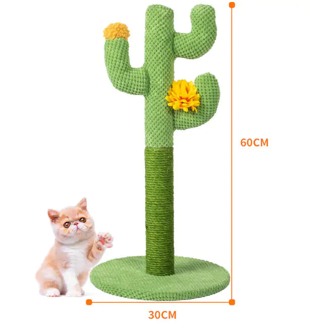 Protect Your Furniture: Interactive Cat Scratching Post!