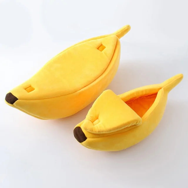 Keep Your Kitty Cozy: Banana Cat Bed!