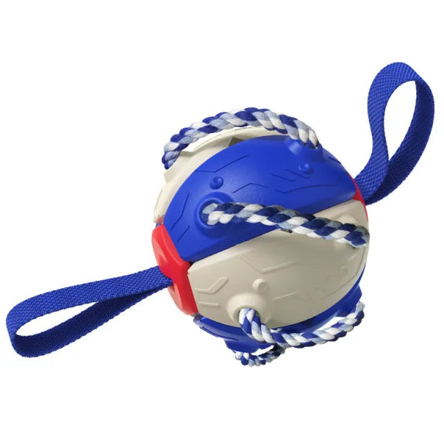 Ultimate Fun and Engagement: Rebound Frisbee Ball Interactive Dog Toy