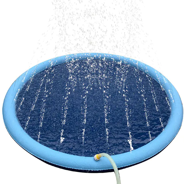 Splash & Play Pet Sprinkler Pad - Beat the Heat in Style!