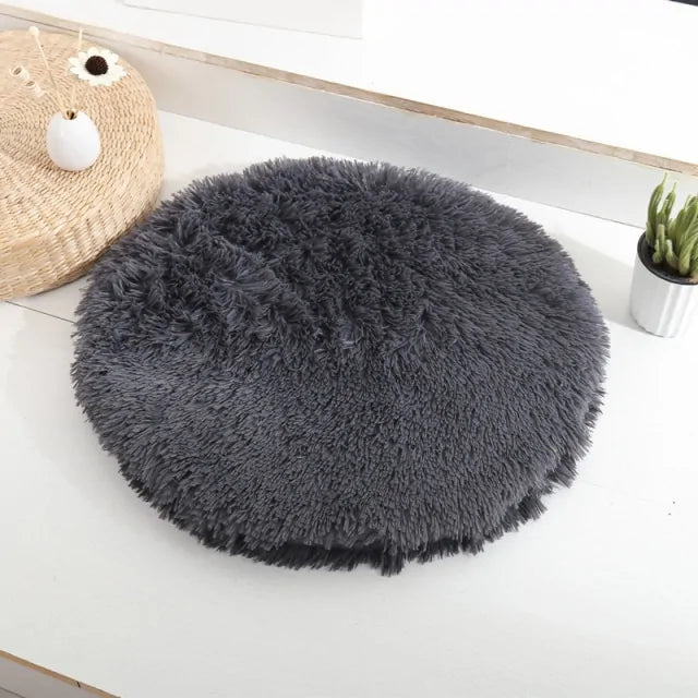 Luxurious Comfort for Your Pup: Round Dog Bed