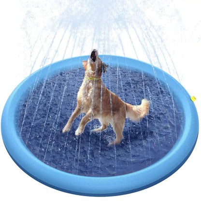 Splash & Play Pet Sprinkler Pad - Beat the Heat in Style!