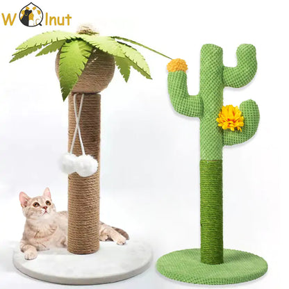 Protect Your Furniture: Interactive Cat Scratching Post!