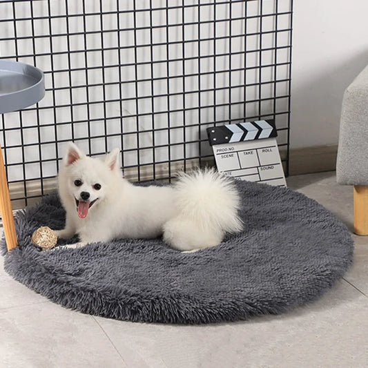 Luxurious Comfort for Your Pup: Round Dog Bed