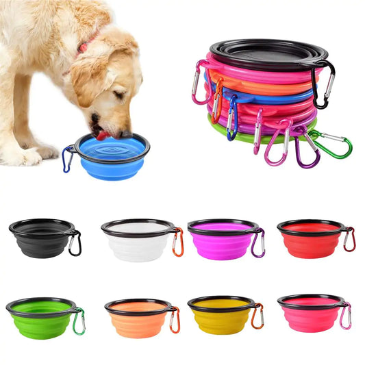 On-the-Go Convenience: Collapsible Pet Bowl!