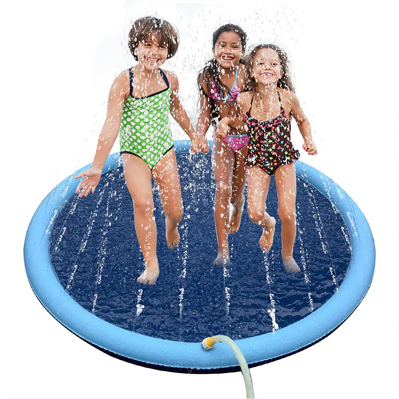 Splash & Play Pet Sprinkler Pad - Beat the Heat in Style!