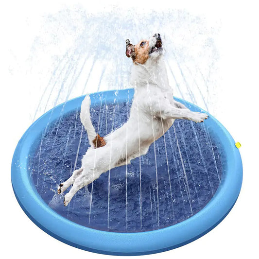 Splash & Play Pet Sprinkler Pad - Beat the Heat in Style!