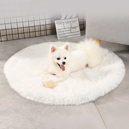 Luxurious Comfort for Your Pup: Round Dog Bed