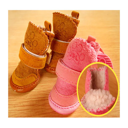 Cozy Pet Snow Boots for Winter Adventures