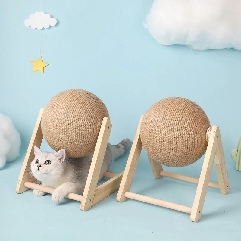 Protect Your Furniture: Interactive Cat Scratching Ball!