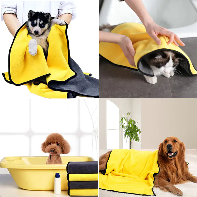 Ultimate Convenience: Quick-Drying Pet Towel