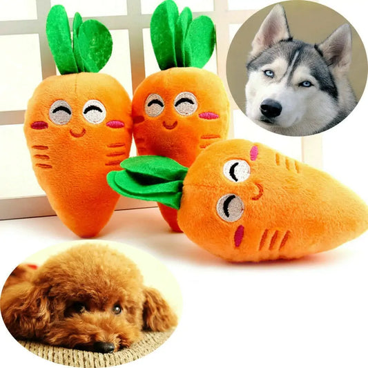 Unleash Playtime Fun: Carrot Pet Toy!