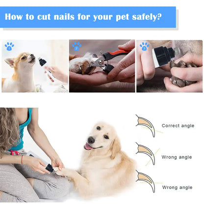 Effortless Nail Care: Electric Dog Nail Trimmer