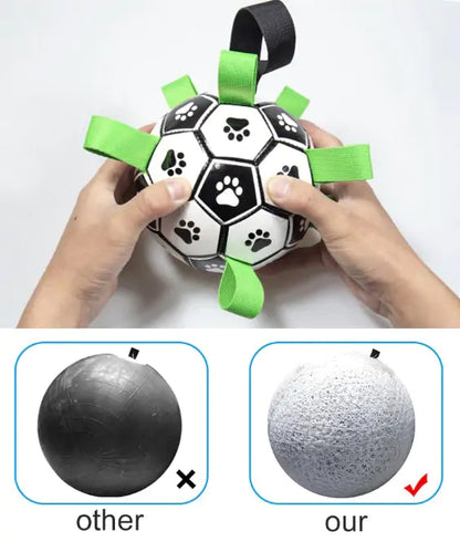 Premium Interactive Dog Soccer Ball: Safe, Durable, and Fun!