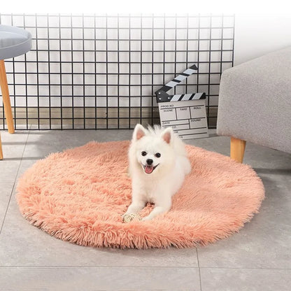 Luxurious Comfort for Your Pup: Round Dog Bed