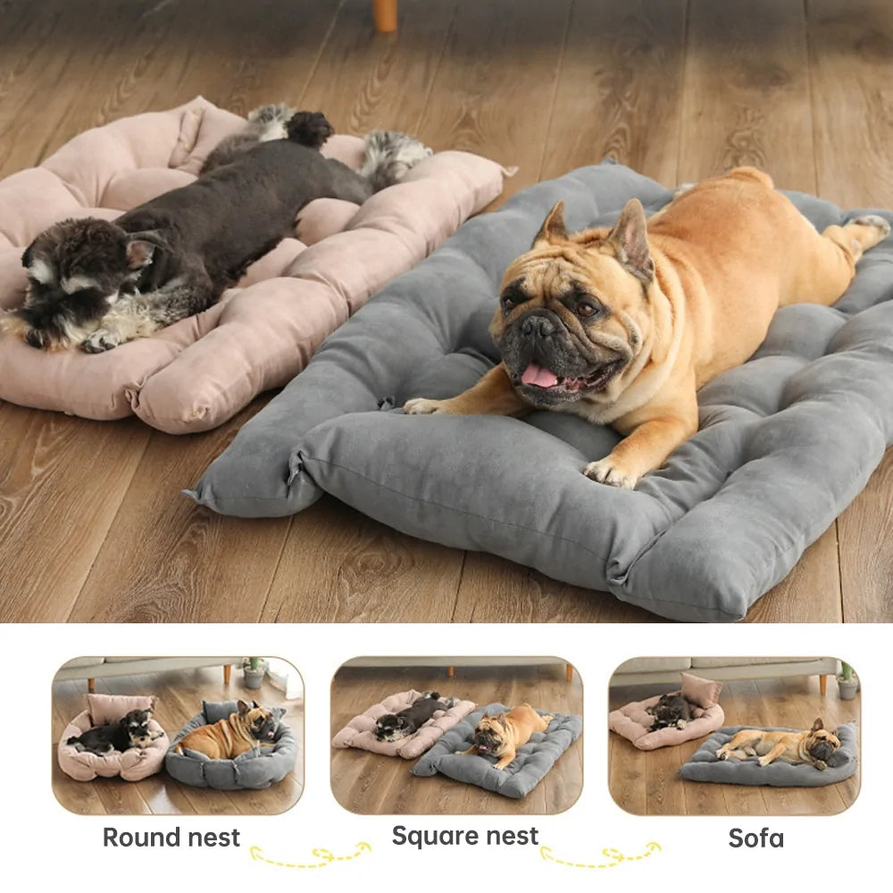 Ultra-Soft Waterproof Pet Sleeping Bed